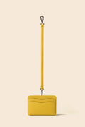 OLEADA NYC Apparel and Accessories > Women > Small Leather Goods > Leather Cardholder Color_Butterscotch AnyWear Cardholder