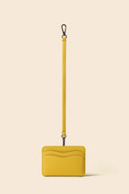 OLEADA NYC Apparel and Accessories > Women > Small Leather Goods > Leather Cardholder Color_Butterscotch AnyWear Cardholder