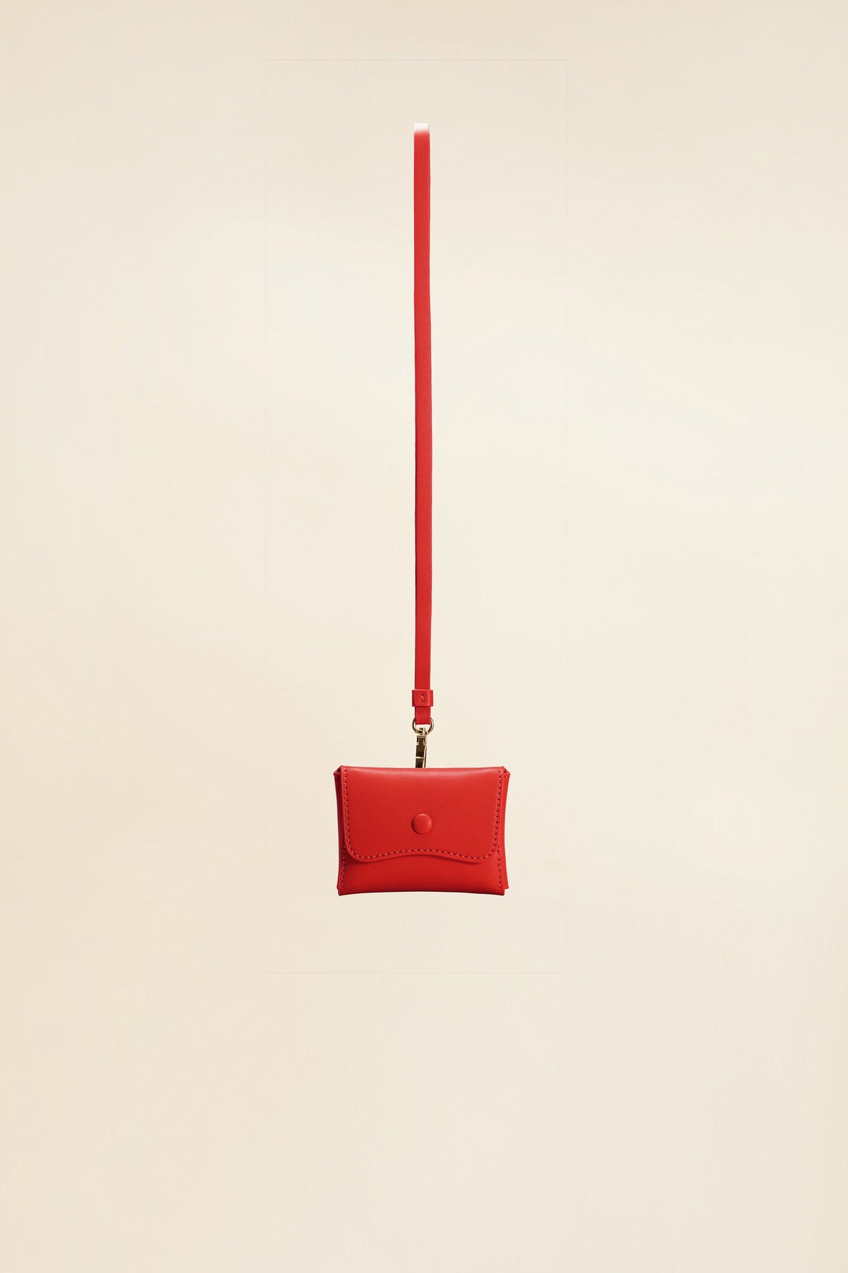 OLEADA NYC Apparel and Accessories > Women > Small Leather Goods > Leather Cardholder Color_Rouge Brisa Card Holder