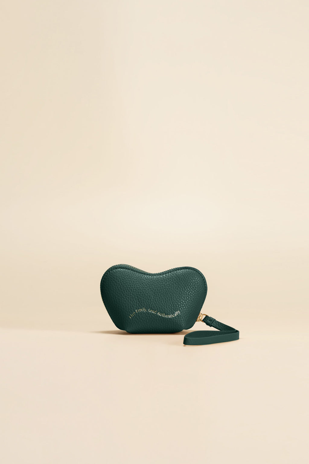 OLEADA NYC Apparel and Accessories > Women > Small Leather Goods > Leather Case Color_Cedar The Mini Love Pouch