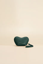 OLEADA NYC Apparel and Accessories > Women > Small Leather Goods > Leather Case Color_Cedar The Mini Love Pouch