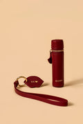 OLEADA NYC Apparel and Accessories > Women > Small Leather Goods > Leather Case Color_Scarlet The Lip Capsule Charm
