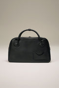 OLEADA NYC Backpack> Leather Backpack For Women > Handbag > Convertible To Shoulder Bag > Fits 14" laptop> Color_Onyx Marina Carryall