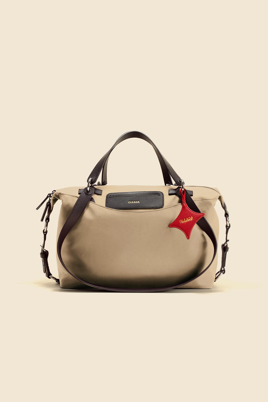 OLEADA NYC convertible travel bags > airport tote bags > overnight bags > water-resistant vegan bags > stylish multi-use bags Color_Abu Dhabi AnyWear AnyDuffle - City Size