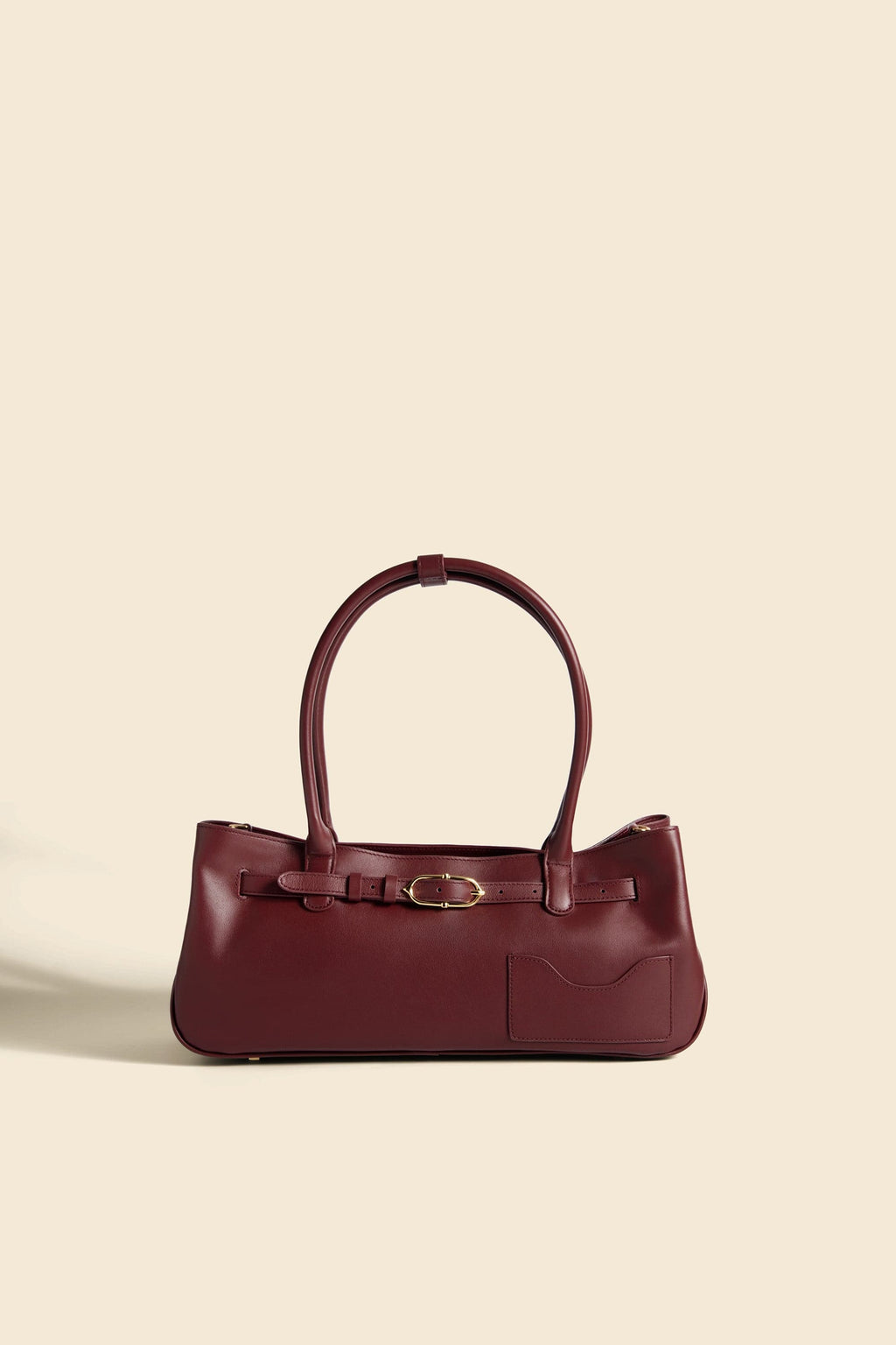 OLEADA NYC Tote Bag > Leather Tote Bag For Women > Mini Handbag > Convertible To Shoulder Bag > Fits iPad> Color_Scarlet Mini Marina Tote
